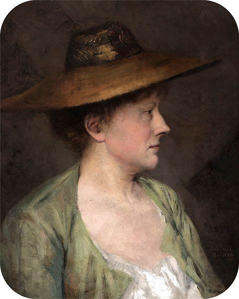 Julia Beck Portrait of a woman Spain oil painting art
